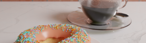 Blender Guru's Donut (Pre-UAL)